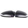 2PCS Car Rearview Mirror Cover Trims Compatible with Mercedes Benz C E S GLC Class W205 W213 X253 W222 Car Exterior Door Side Rear View Mirror