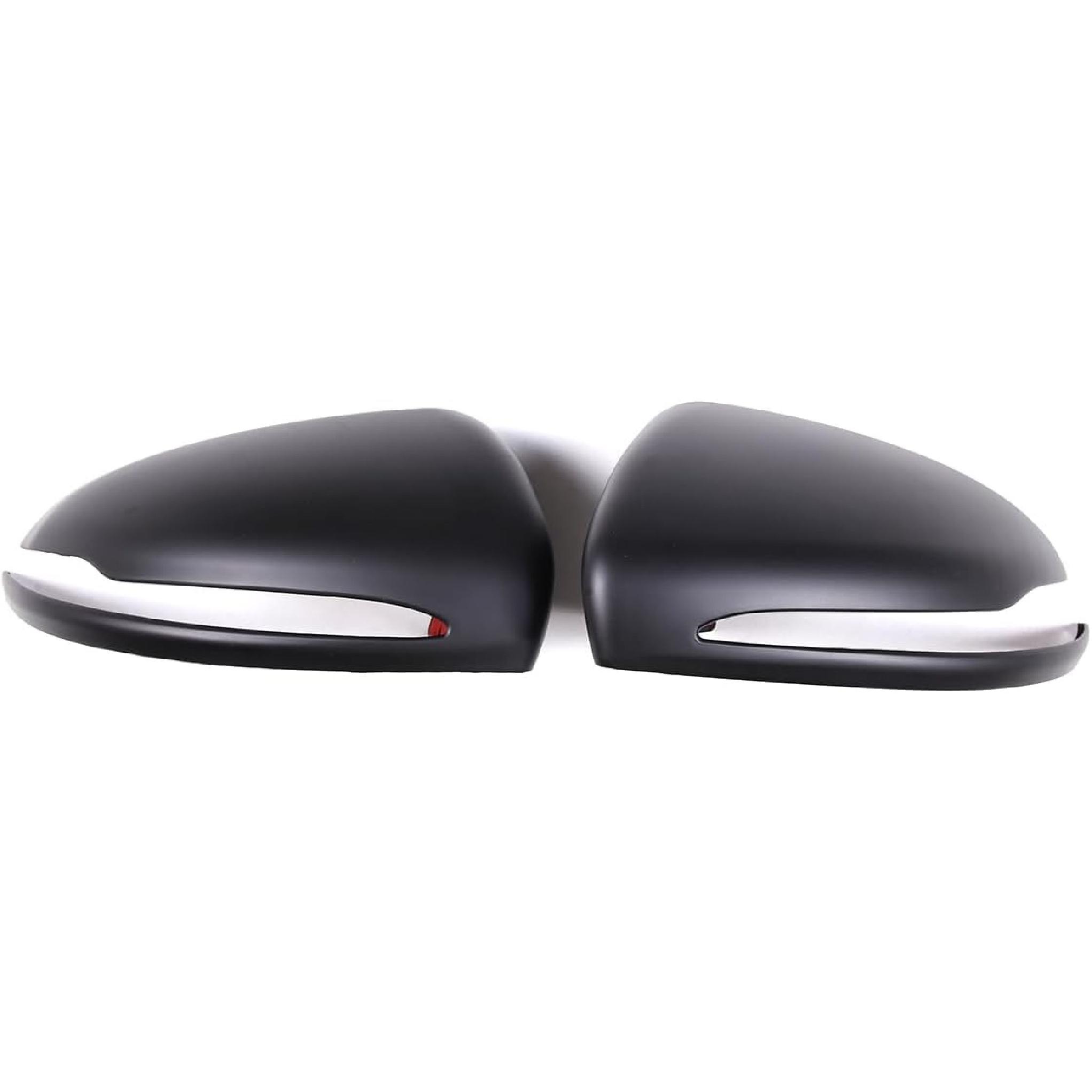 

2PCS Car Rearview Mirror Cover Trims Compatible with Mercedes Benz C E S GLC Class W205 W213 X253 W222 Car Exterior Door Side Rear View Mirror матовый черный
