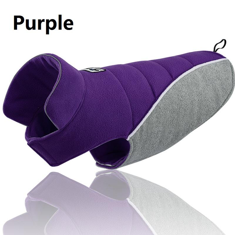 

Весна-зима Двусторонняя одежда для собак Светоотражающая теплая одежда для собак Куртка Свитер для домашних животных Пальто для маленьких средних больших собак Товары 3XL