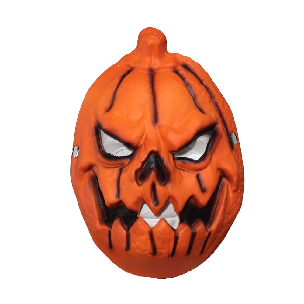 

Devil s Pumpkins Mask Cosplay Cucurbit Skull Demon Killer Pu Masks Halloween Carnival Dress Up Party Costume Props Gifts
