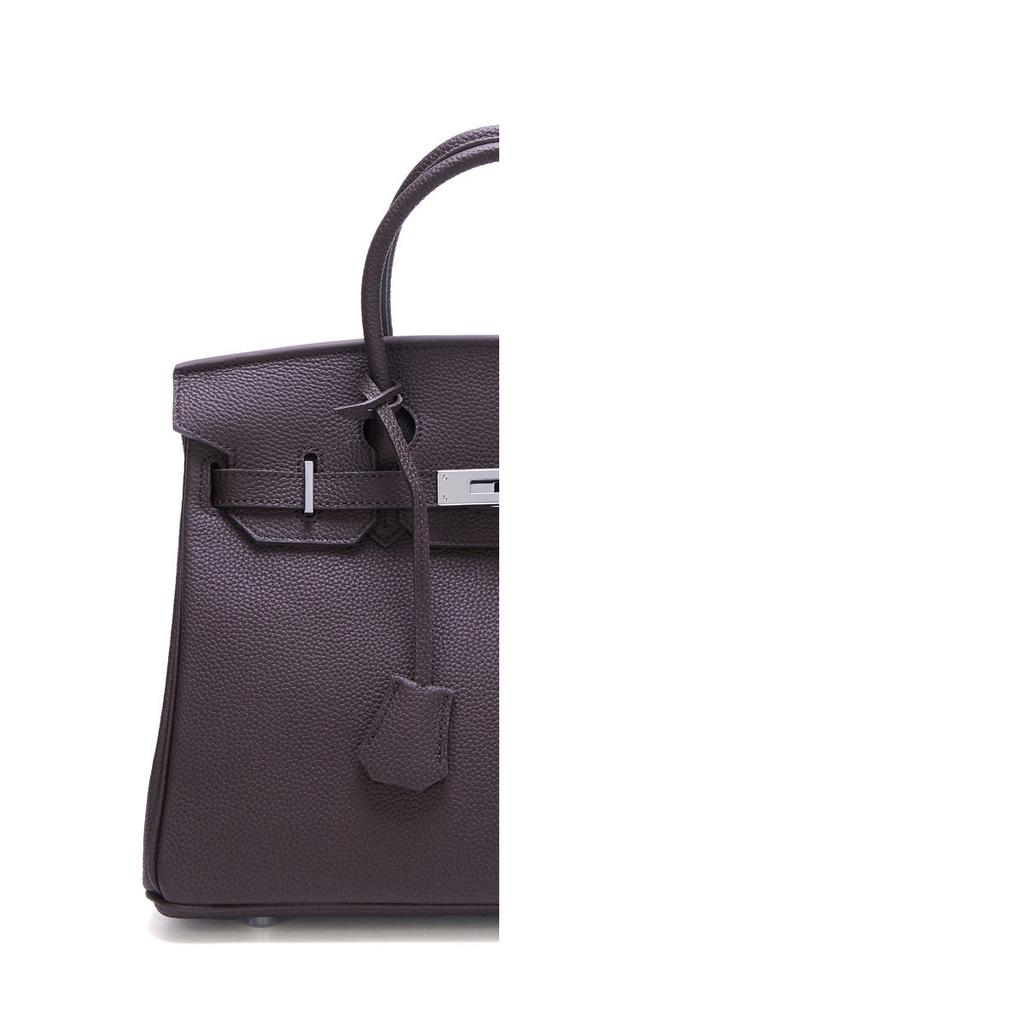 Silberschnalle Togo kleines Muster, echtes Leder Außenhandel neu erste Schicht Rindsleder High-End große Kapazität Handtasche Damen große Tasche