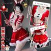 Xianyi New Year Bunny Performance Clothing Female Live Streaming Host Party Christmas Clothing Nightclub Bar Performance Clothing Set S16