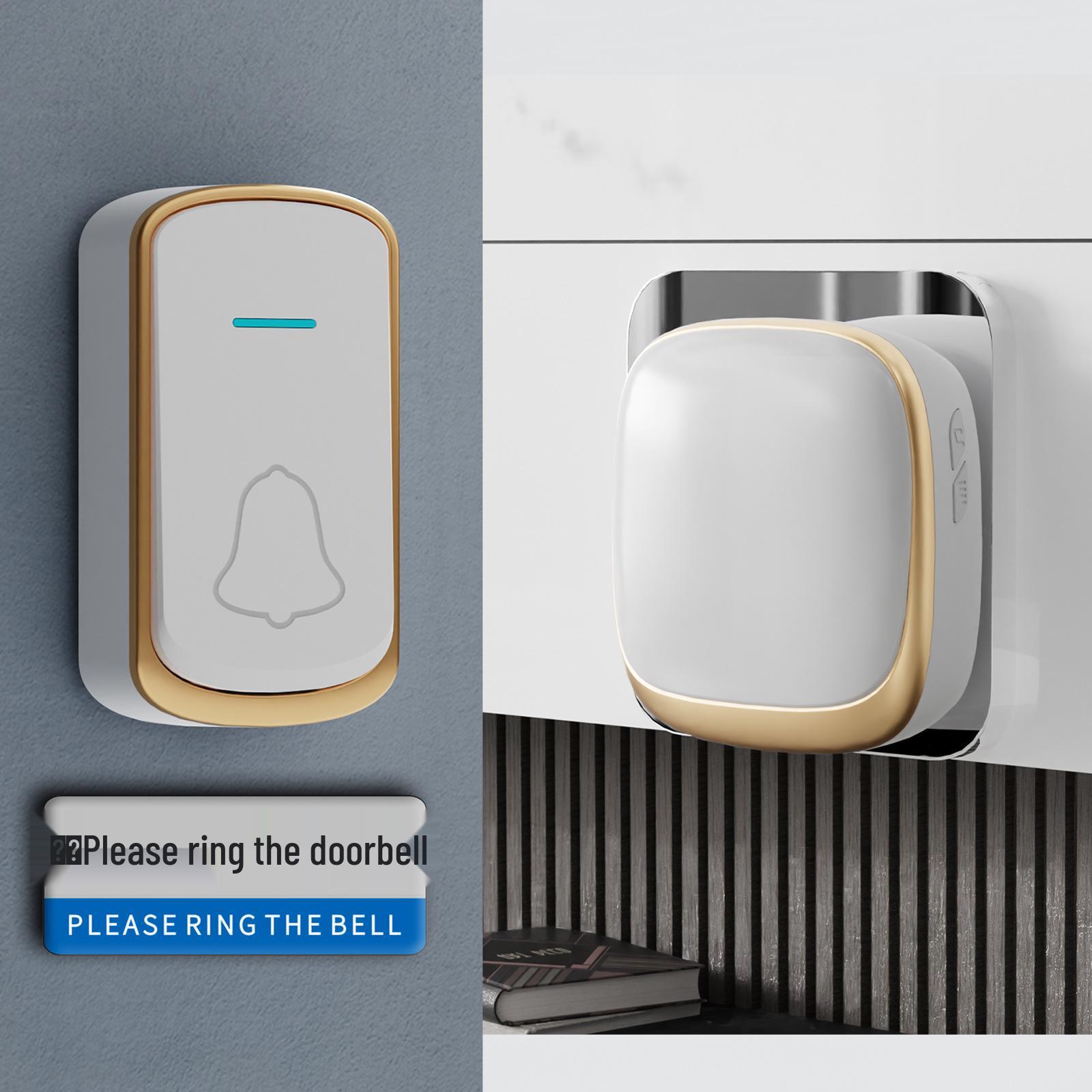BoYing B209 Wireless Waterproof Home Doorbell with Music and Flash Alerts No