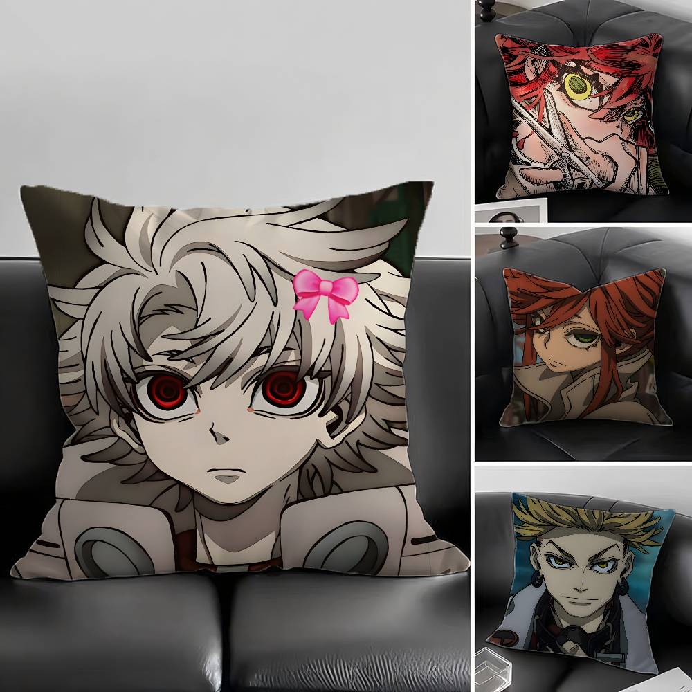 1pc Anime Comic Gachiakuta Pillow Case Fashion Square Pillowcase Bedroom Sofa Room Ins Decoration Leisure