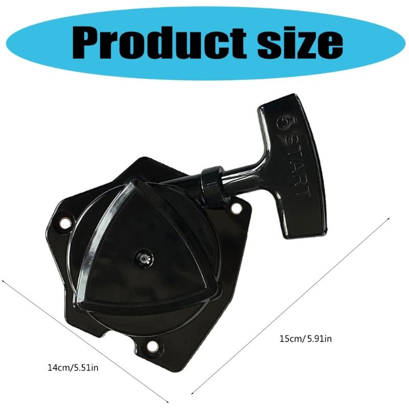 Backpack Blower Recoil Starter Assembly A051003411 Compatibles for PB-8010 PB-9010 Blowers Rewind String Pull Starter