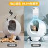 [2025 Latest Model] Ozone Deodorizer for Pet Toilets, Ozone Generator, Powerful Deodorizer, Sterilizer, Quiet Operation, Mini Air Purifier, Battery Op
