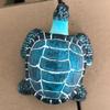 Toilettendeckel 2 Stück Schildkrötenform Badezimmerzubehör Harzkappen für den Toilettenboden für Badezimmer Dusche Badewanne im Spülkasten