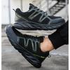 Ultra Light Safety Shoes Steel Toe Safety Sneaker Men Anti-puncture Iron Work Shoes with Protection Black Breathable Work Boots