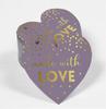 Inkdotpot Gold Foil Paper Hang Tags Made With Love Wedding Favor Tags 100