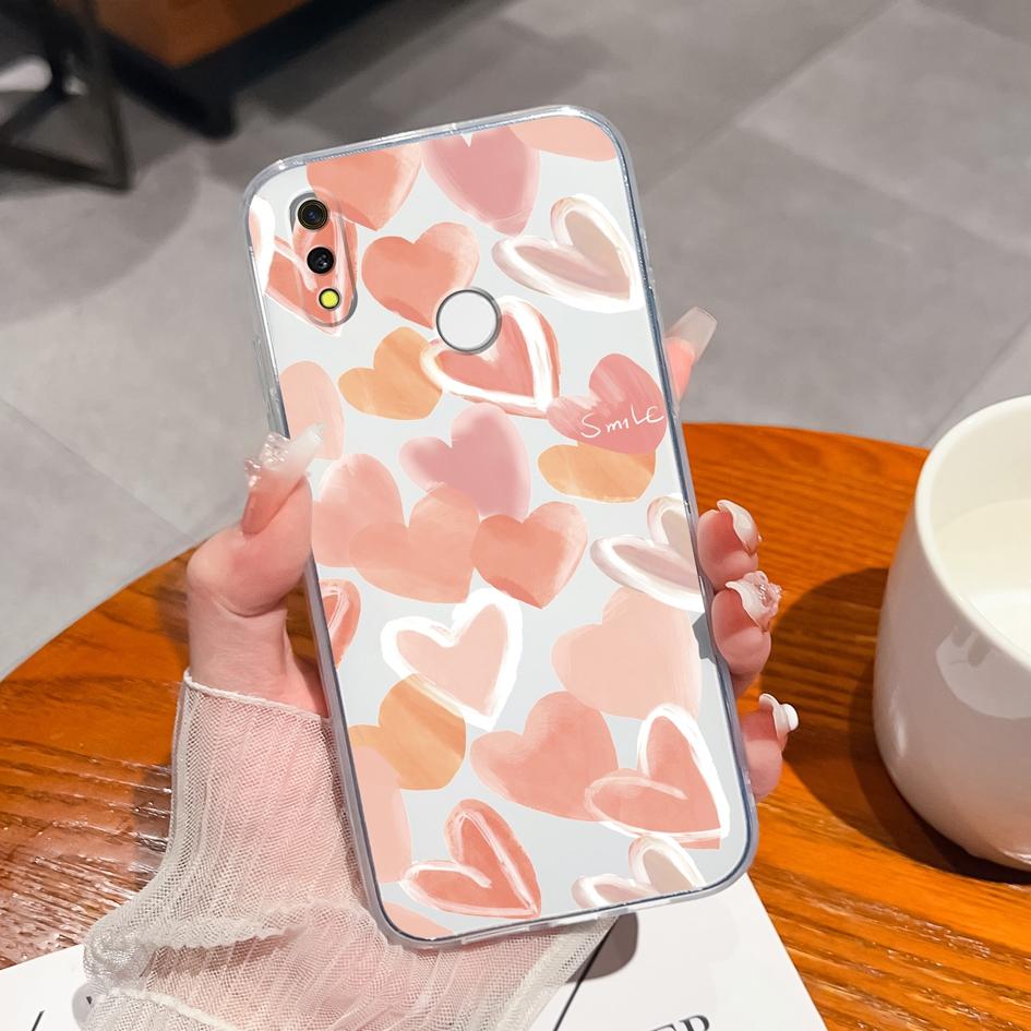 

Новые чехлы для Oppo Realme X7 X X2 7 8 9 Pro 6 6i 3 5 5i V3 V5 симпатичные оранжевые узоры в виде сердечек прозрачный силиконовый противоударный чехол для корпуса Oppo Oppo K5