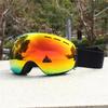 Double-Layer Anti-Fog Ski Goggles With Prescription Lens Slot Adults Windproof UV-Protective Fog-Resistant Snow Sports