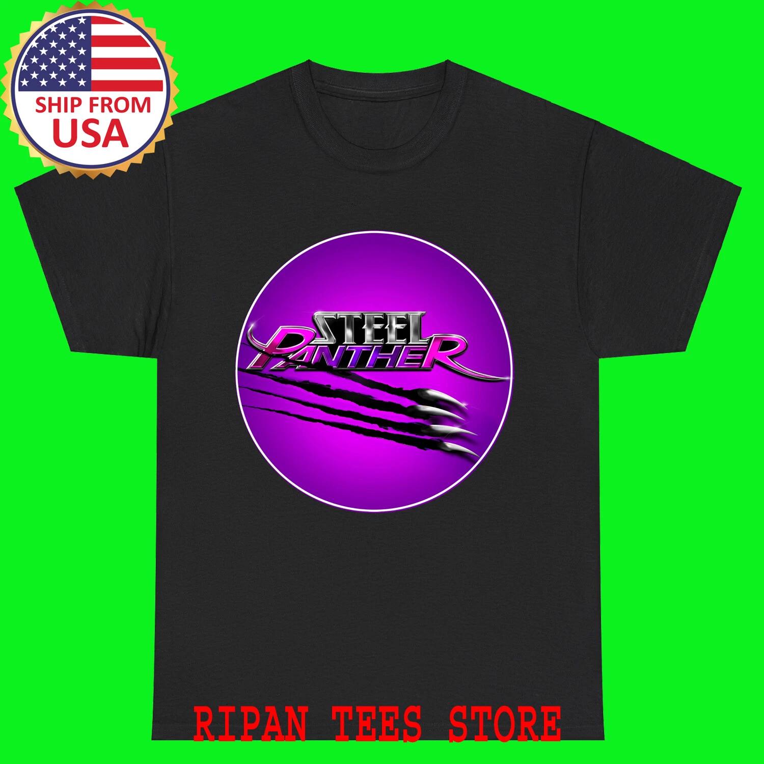 Steel Panther Black T-Shirt Tee Top Unisex 2XL