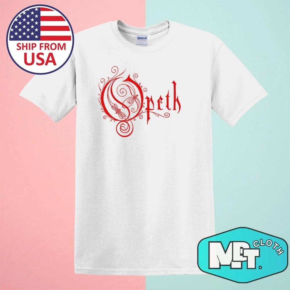 Opeth Men s White Size S-5XL XL