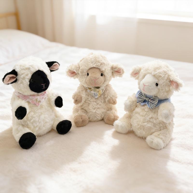 Adorable Little Sheep Plush Pillow Doll Toy