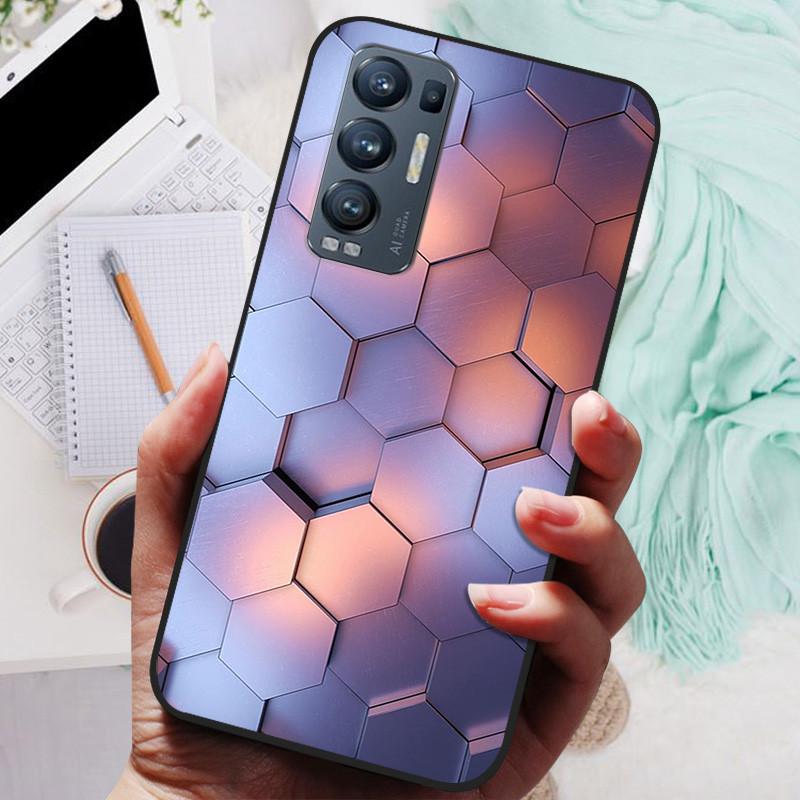 For OPPO Find X3 Neo Case Black Cover Lion Wolf Silicone Soft Back Cases For OPPO Find X3 Lite Phone Case Reno 5 Pro Plus 5G