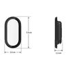 PC Case+Glass for Xiaomi Mi Band 10 All-around Bumper Anti-scratch Protective SmartBand Cover HD Screen Protector for MiBand 10