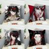 Anime VVox Akuma Pillow Case For Car Sofa Decorative Home Doublesided Print Plush Square Throw Pillow Cushion Cover