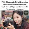 Godox iT20 N TTL Camera Flash with Lithium Nikon Camera Flash Digital Camera with Standard Hot Second Recycle 700 Full Power Flashes iT20-N