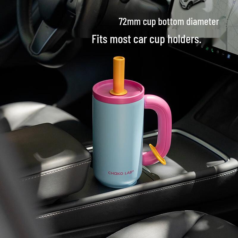 Chakolab Large Capacity Straw Insulated Tumbler