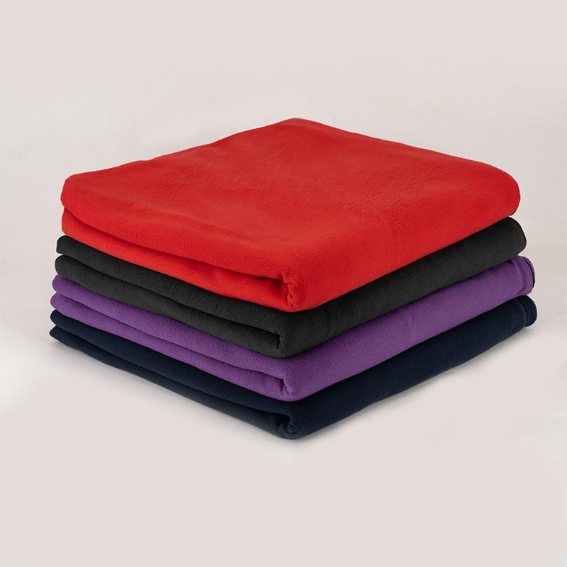 

Fleece sleeping bag Fleece adult lunch break blanket outdoor camping travel dirty liner thickened sleeping bag length 180cm width 80cm