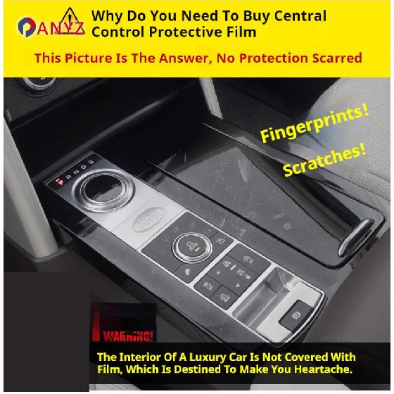 For Changan UNI V 2025 2024  PPF Protection Film Accessories Interior Transparent TPU Navigation Gear Panel Center Console