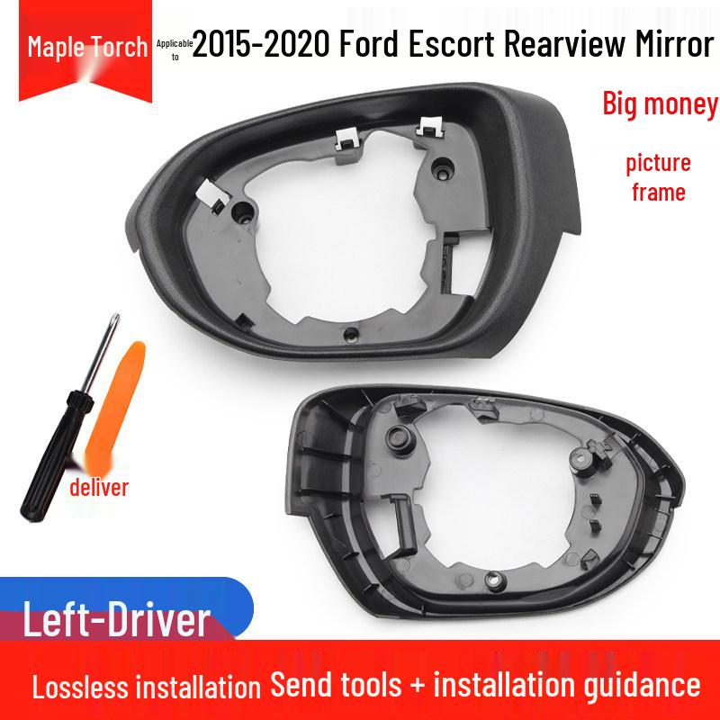 Ford Escort 15-20 Rückspiegelgehäuse Reflektierender Linsenrahmen Zubehör