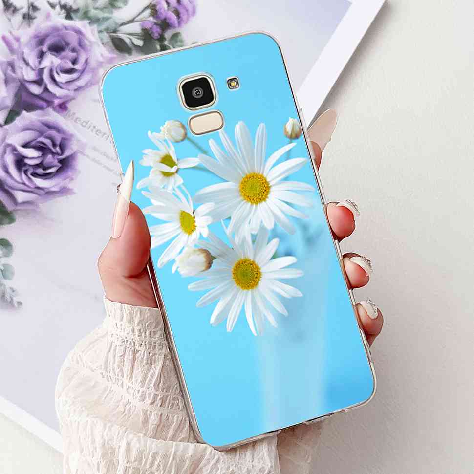 For Samsung Galaxy J6 2018 SM-J600F Case Popular Love Cool Tiger Soft Silicone TPU Cover For Samsung j6 J6 2018 Phone Shell Bag
