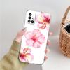 Case For Samsung A15 A13 A35 A55 A51 A71 A41 A31 A21S A03S A05 A17 A23 A25 A33 A53 A73 5G A07 4G Cover Ink Wash Painting Flower
