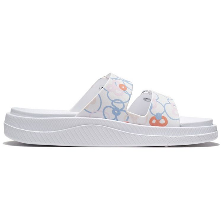 Li Ning Clap Trendy Casual Silent Slide Sandals Women Footwear White AGAS004-1