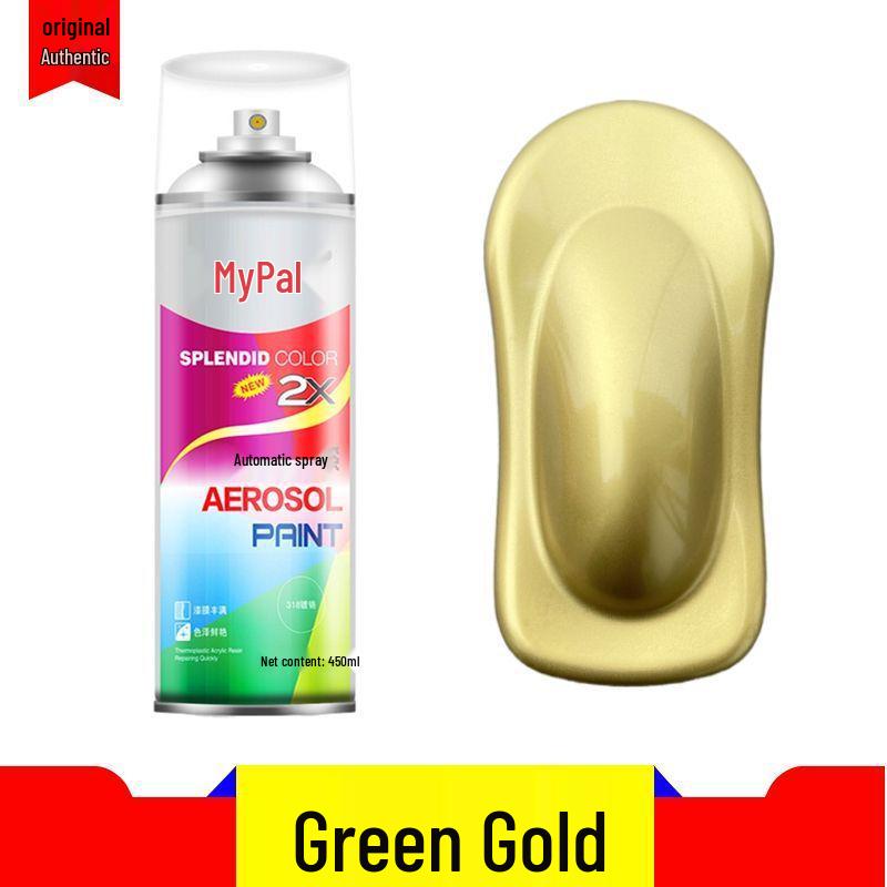 Chrome Self-Spray Stainless Steel & Rust-Proof Paint for Electroplated Metals, Galvanized Surfaces in Silver, Black, & White