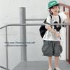 Kids' Plaid Shorts: Large & Small Rolls - Korean Style Summer Casual Sports Pants, Unisex Five-Point Design.