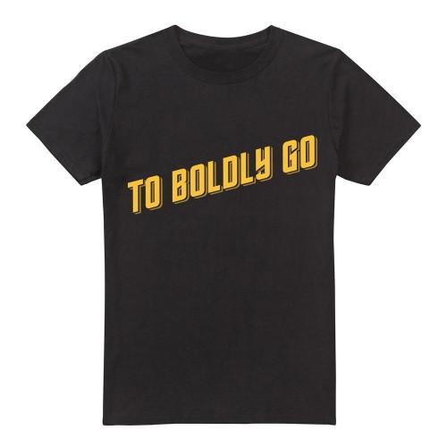Star Trek Mens Boldly Go T-Shirt