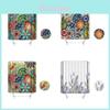 Bright And Cheerful Bohemia Flower Series 3d Digital Printing Polyester Waterproof Shower Curtain For Unique Decor
