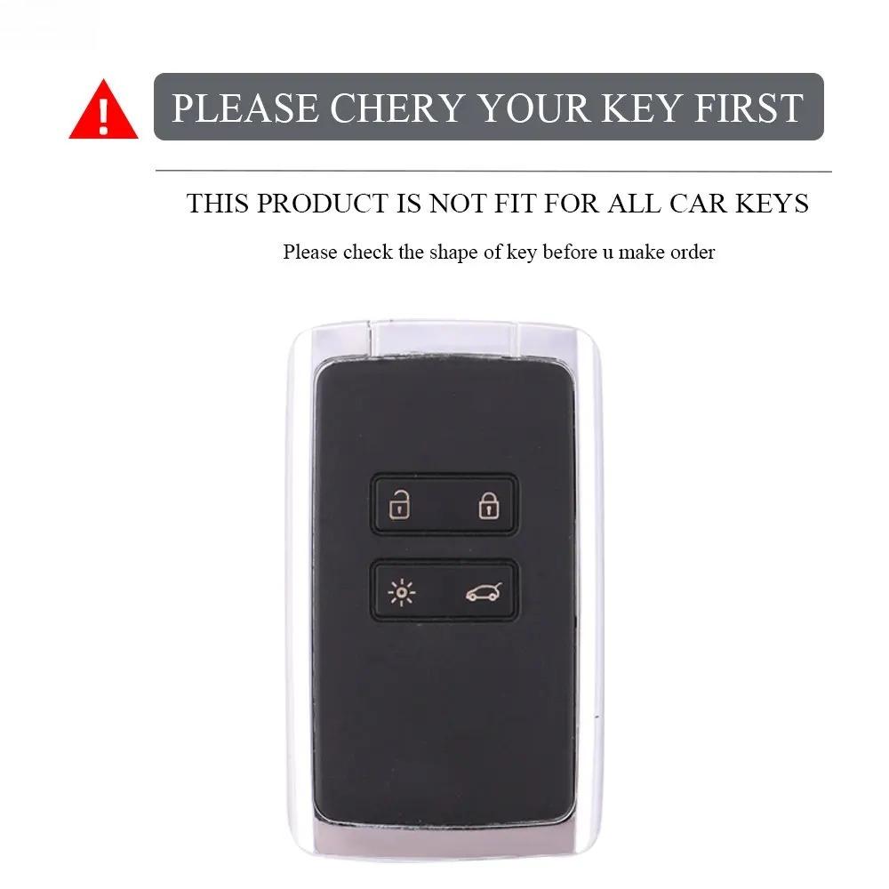 New Car Key Case For Renault Clio Kadjar Capture Koleos Espace Master Talisman Scenic Megane 4 Arkana Sandero Tpu Protect Cover