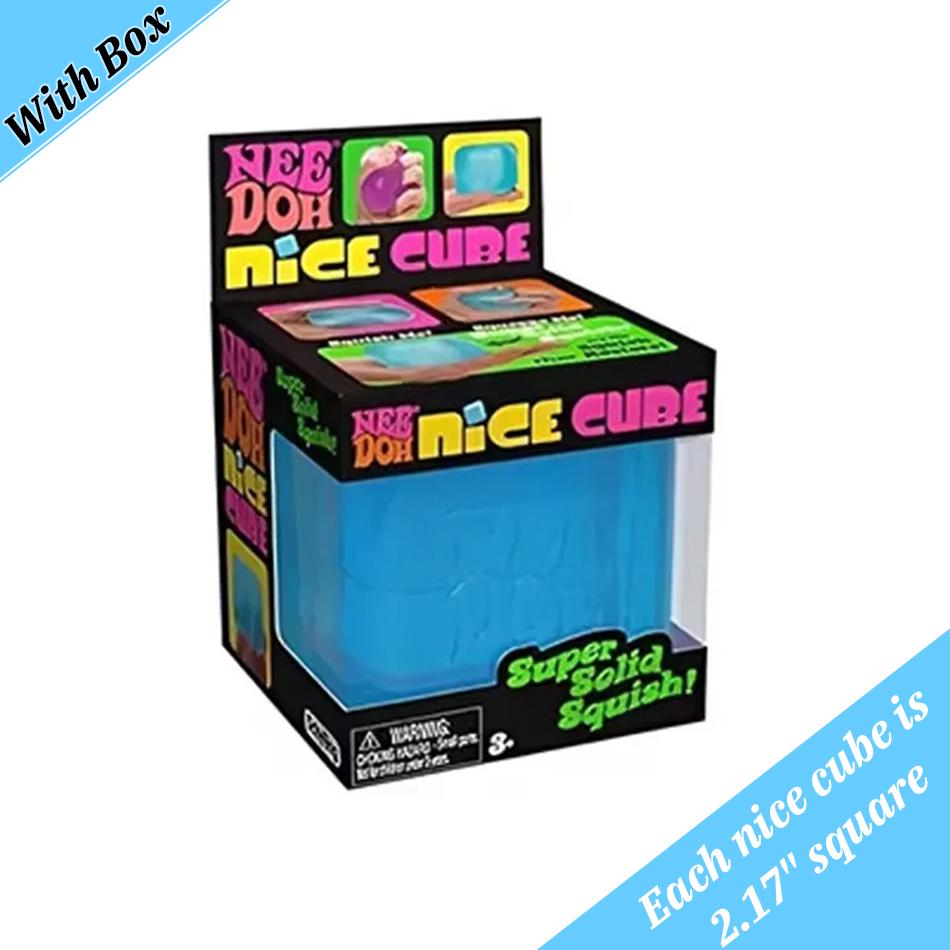 Hotsale Nee-Doh Nice Cube Sensory Squeezing Cube For Stress Relief And Fingertip Release Toy For Adult Pinching And Playing Gift
