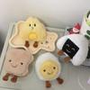 Dog Squeak Toys Cute Egg Fruit Shape Toy for Puppy Dog Funny Sound Production Pet Toys Plush Toys