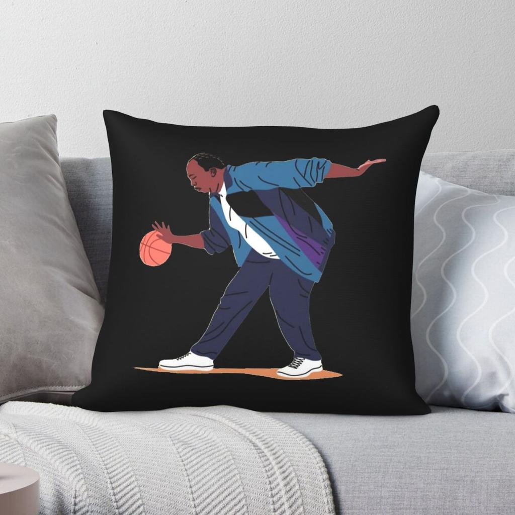 Office Stanley Hudson Basketball Square Pillowcase Polyester Linen Velvet Printed Zip Decor Home Cushion Cover