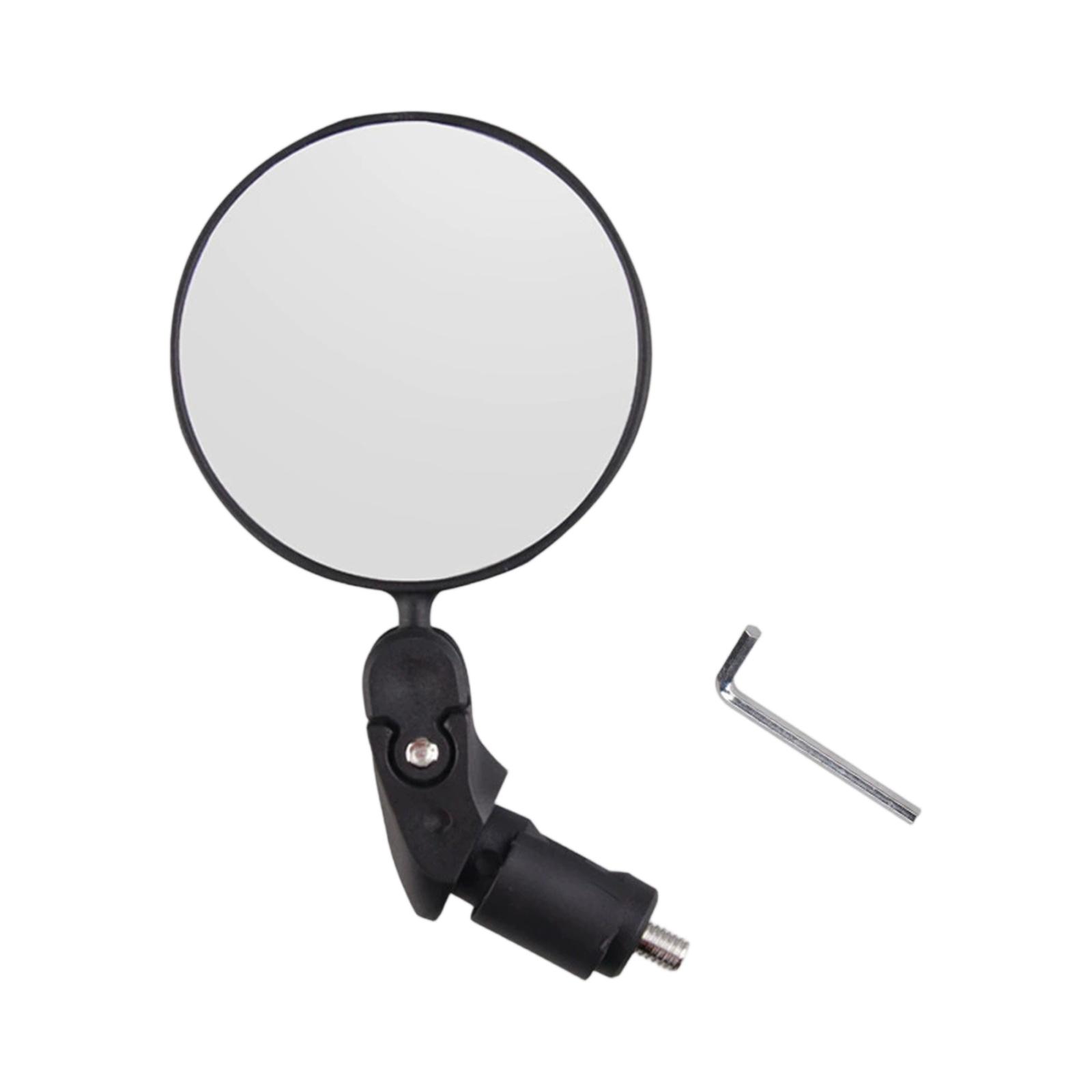 

Регулируемое на 360° зеркало заднего вида – Складное зеркало для горных и дорожных велосипедов, Велосипедное оборудование для безопасной езды и поездок на работу One Size чёрный