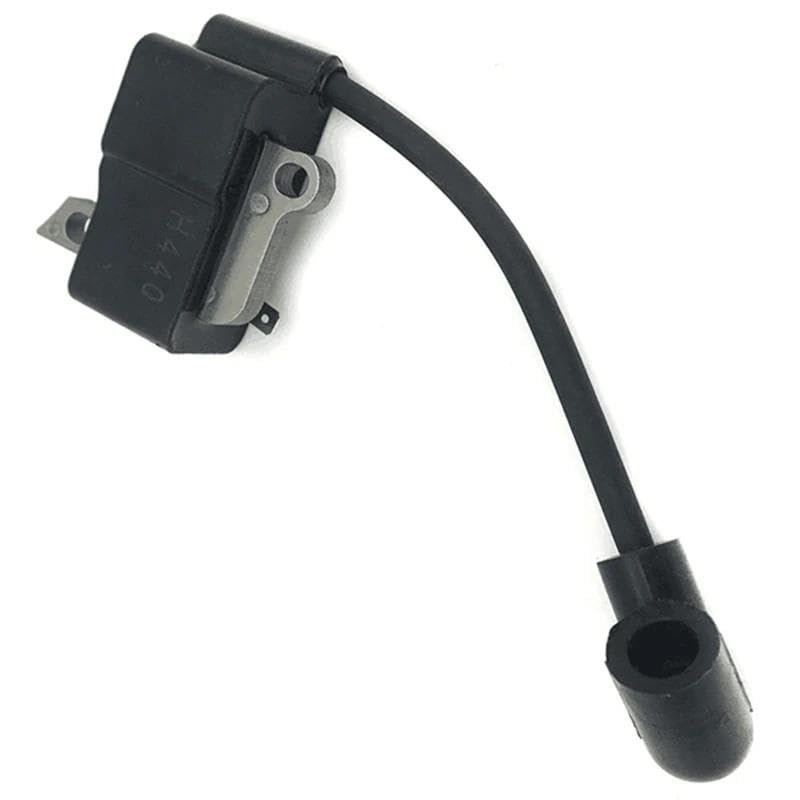 Replacement ignition coil module for Husqvarna 135, 140, 135E, and 140E chainsaws. Includes Magento wire set.