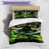 3pcs World of Warcraft Characters2 Pattern Bedding Set Duvet Cover Set Includes Duvet Cover &pillowcases, Perfect All Season Bedroom Decoration & Gift