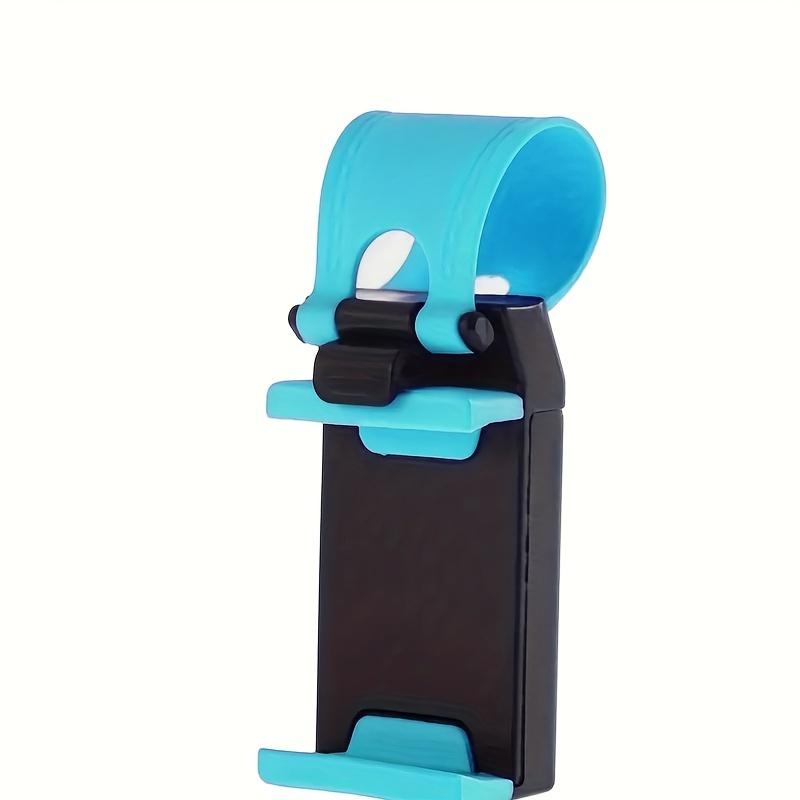 1pcs Car Phone Holder Mounted On Steering Wheel Cradle Smart Mobile Phone Clip Mount Holder Car Accessories Interior Mounts