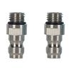 M8x1 Threaded Air Charging Valves with 40MPa Pressure Rating Leakproof One Way Mechanism For Industrial Pneumatic Tool