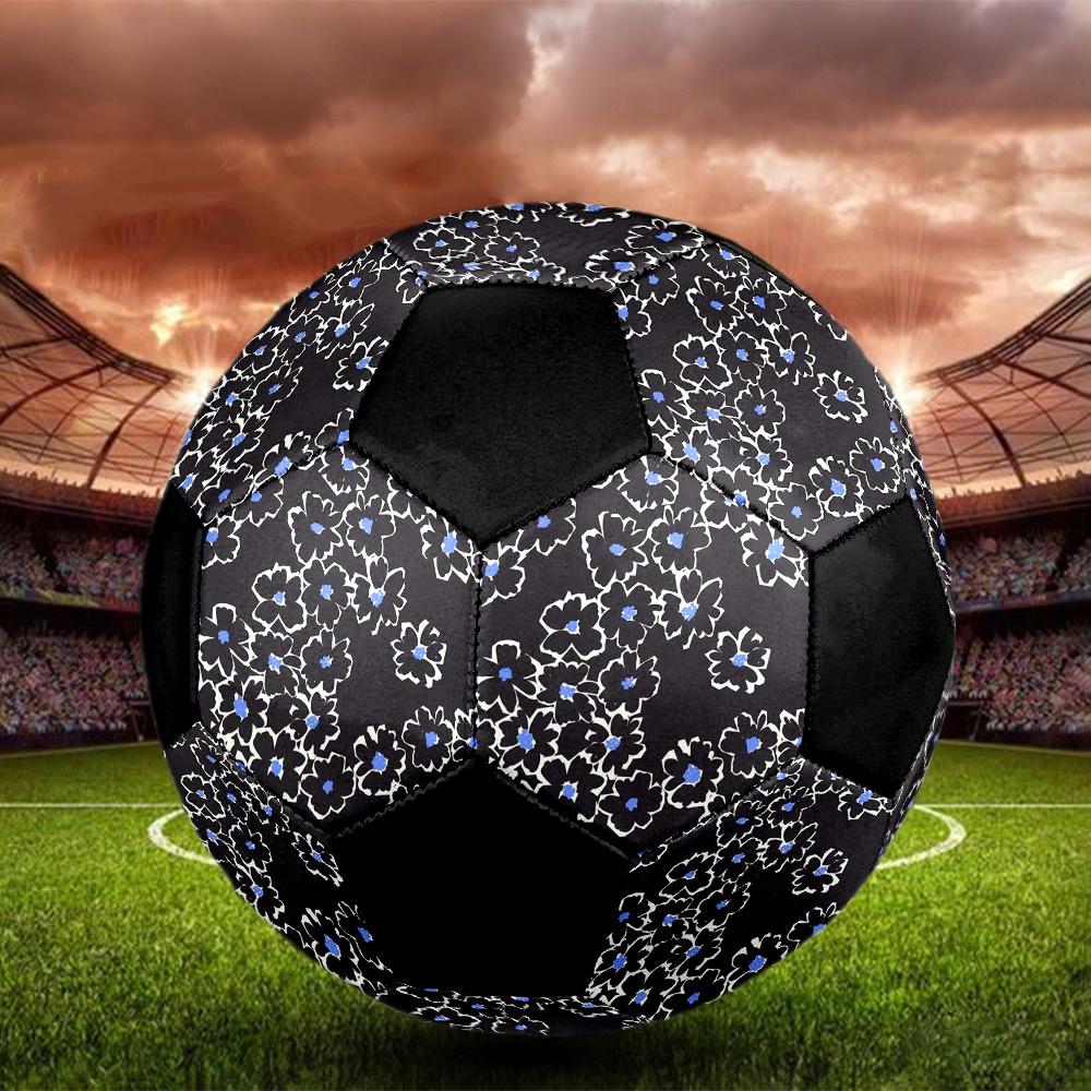 1pc Floral Durable Soccer Ball/Football, Size 5, Perfect for Training, Entertainment And Competition,Gift yy26060634