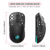 Oppladbar Trådløs Mus Usb Bluetooth-kompatibilitet Gamer Maus 3600DPI Mus 11 RGB Lysmoduser Mus For Datamaskin Bærbar PC