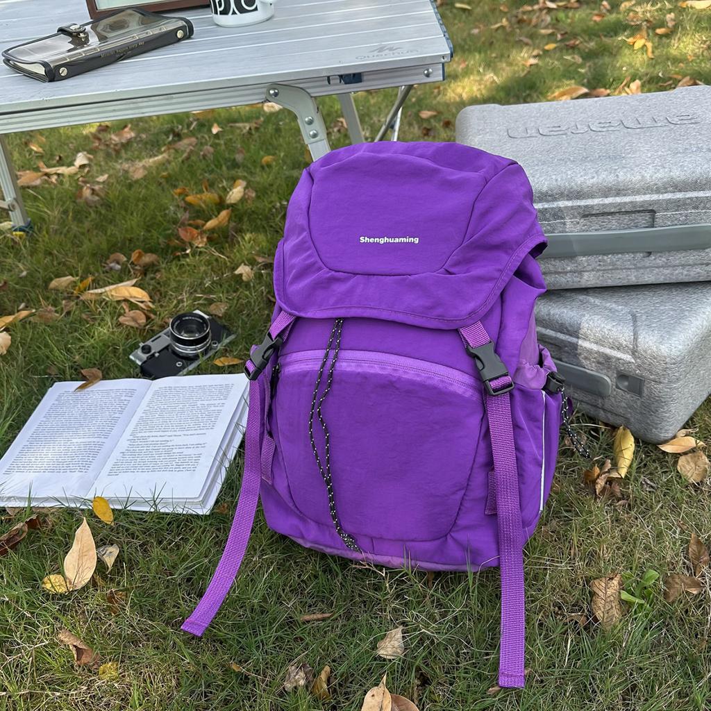 Outdoor Sports Backpack with Drawstring Closure, Trendy Sports Travel Bag, Large-capacity Student Schoolbag, Laptop Bag