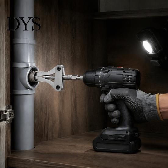 Outil extracteur pour retrait sans effort de tuyau cassé, Extracteur de filetage endommagé, pour tuyaux en acier trempé de 1/2", 3/4", 1", Retrait, Accessoire de réparation domestique