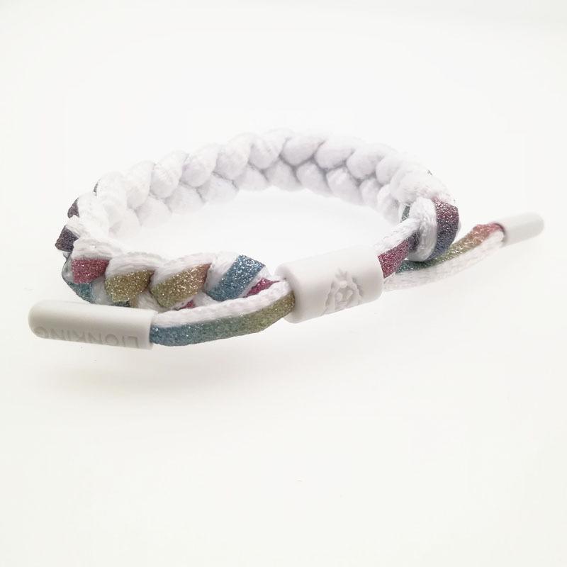 Bracelet Shoelace Woven Holographic Reflective Couple Bracelet Men's and Women's Bracelet
