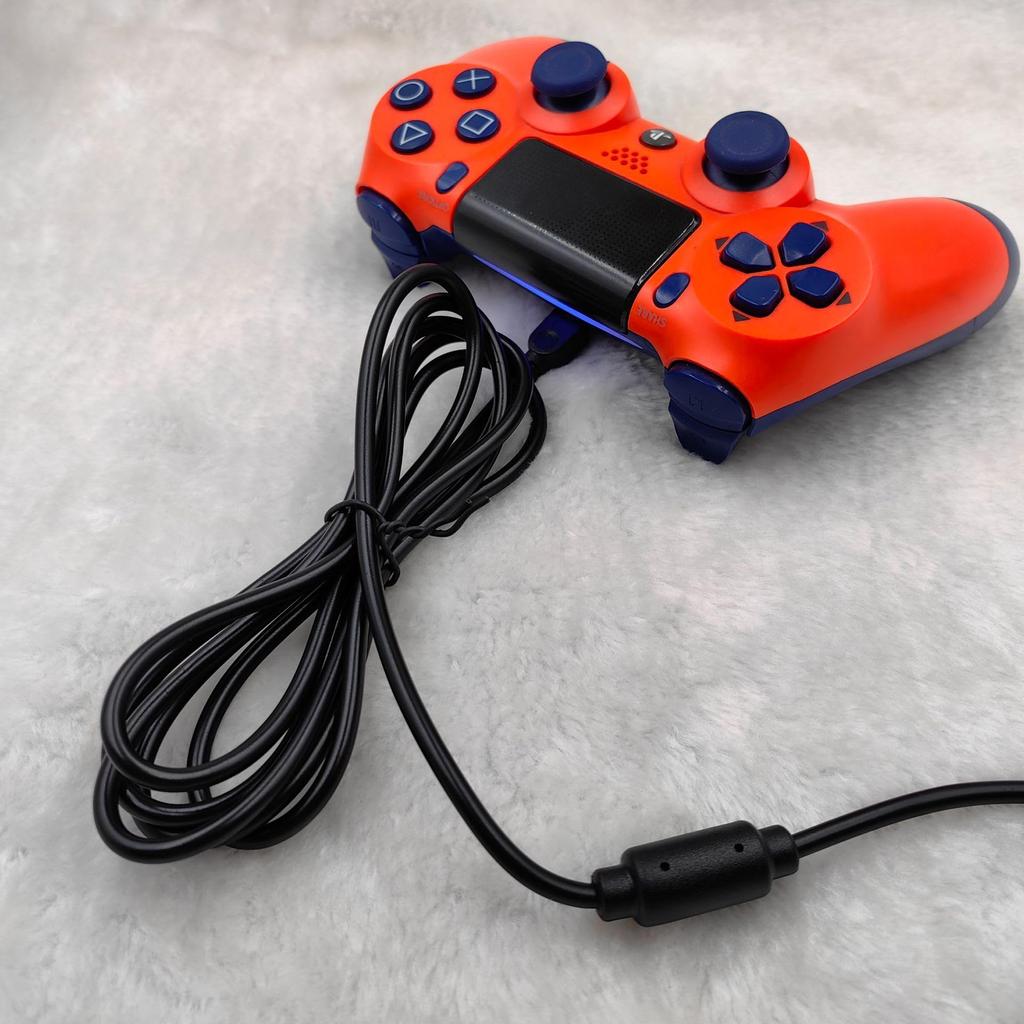 PS4 Controller Charging Cable Micro USB Charging Cable Fast Charging Data Transfer Compatible with PlayStation 4 One and Other Devices 1.8m High-Speed