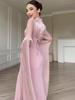 2025 Spring Elegant Long-Sleeve Silky Dress