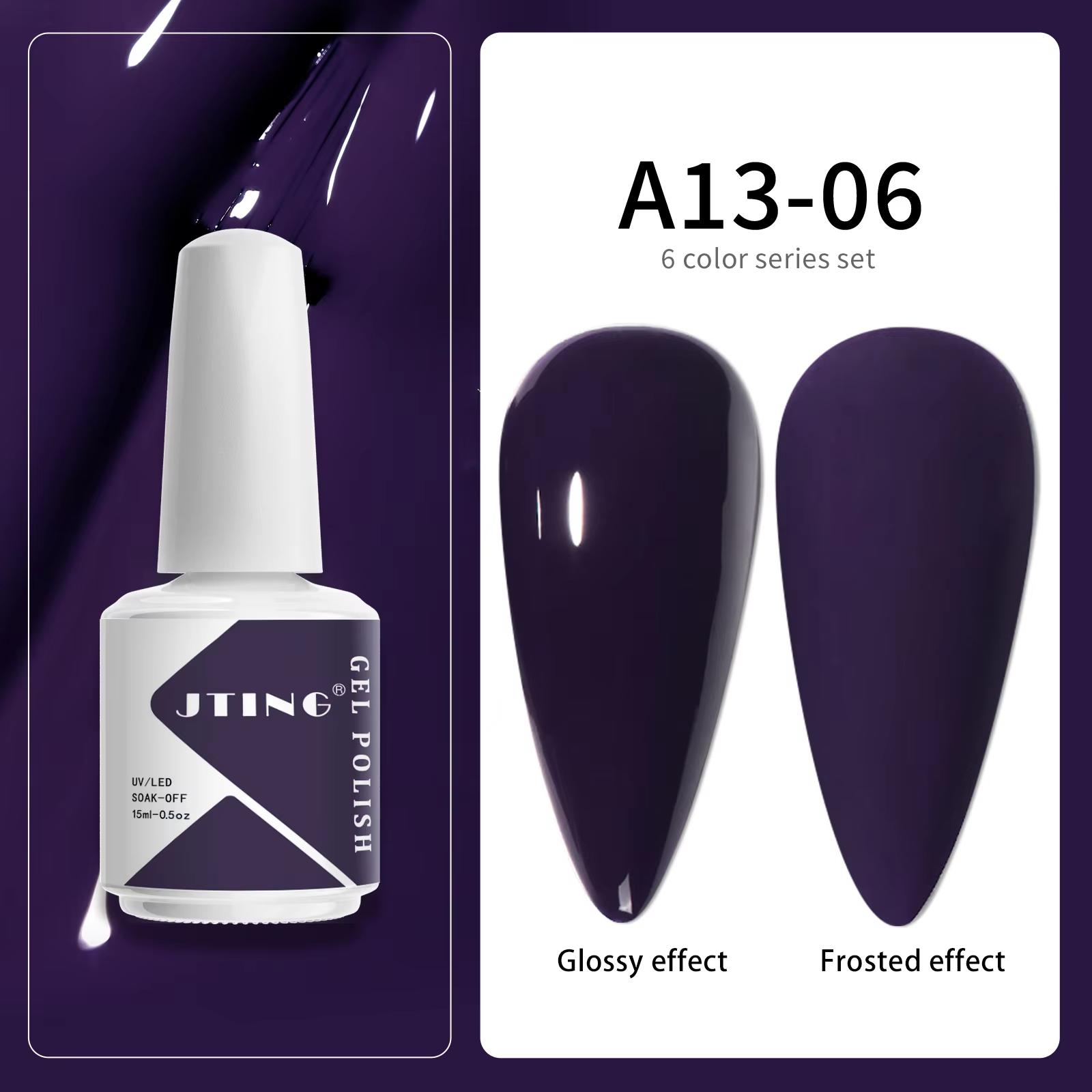 

JTING новейший лак для ногтей с эмалью, УФ-гель, 6 цветов, набор в коробке, OEM, создайте свой собственный бренд, собственный логотип, УФ-светодиодный гель-лак для ногтей